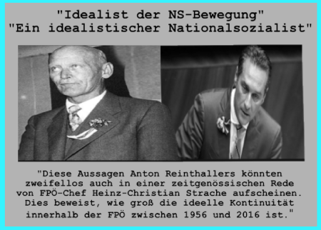 FPÖ - Ideelle Kontinuität - Reinthaller - Strache - Festschrift 2016