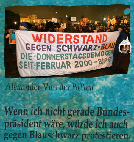 Alexander wenn ich nicht gerade Bundespräsident wäre Van der Bellen
