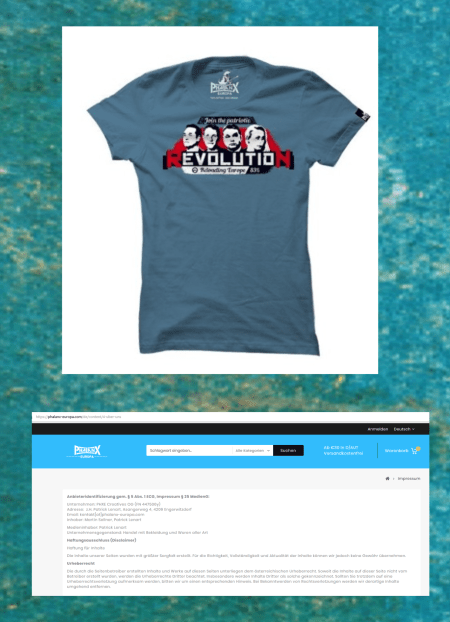 Martin Sellner und Patrick Lenart - Straches Shirtverkäufer