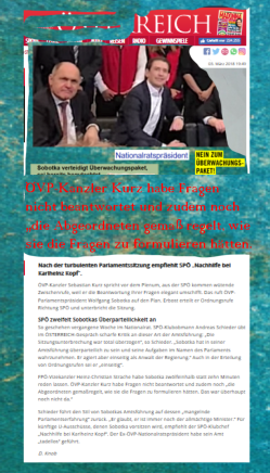 Wolfgang wäre ich Nationalratspräsident Sobotka