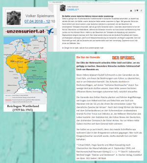 Unzensuriert - Volker Spielmann Guderian - Draußen vor der Tür - Steuerfrei