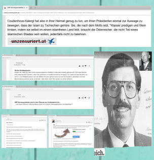Unzensuriert - Website der identitären Regierungspartei Österreich - April 18