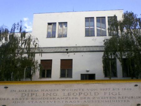 Leopold Figl - Kundmanngasse 24 - Gedenktafel