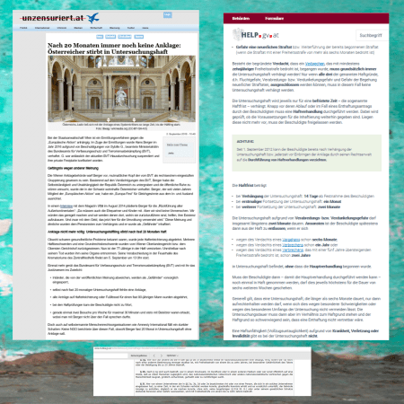 Gesinnungsgemäß zensurierter Einsatz für Dr Hans Berger