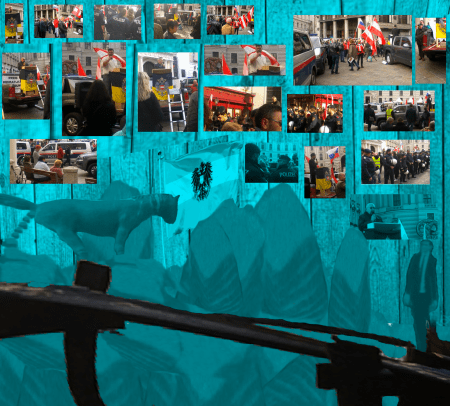 Am österreichischen Natioanlfeiertag das Deutschlandlied im Regierungsviertel