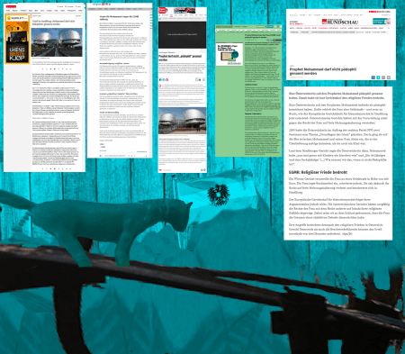 Österreichische Medien - FPÖ - Mohammed