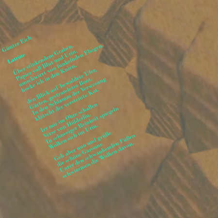 Latrine auf der Mölker Bastei