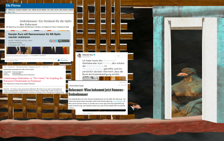 Österreich - Namensmauer für NS-Opfer