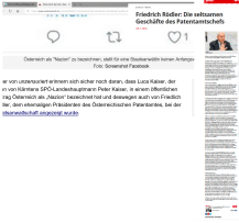 Die seltsamen Anzeigen des Friedrich Rödler - geadelt zum Friedlich Rödler durch Unzensuriert