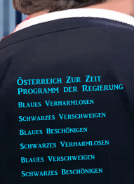 Programm ÖVP FPÖ - Verschweigen - Verharmosen - Beschönigen