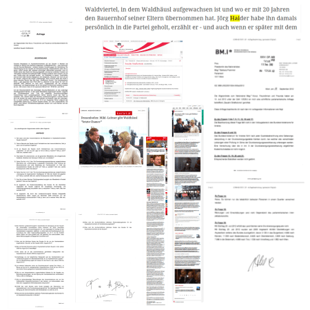 Saualm - Drasenhofen - Haider - Waldhäusl - Mikl-Leitner